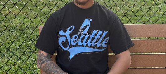 Seattle Blue Bird T Shirt