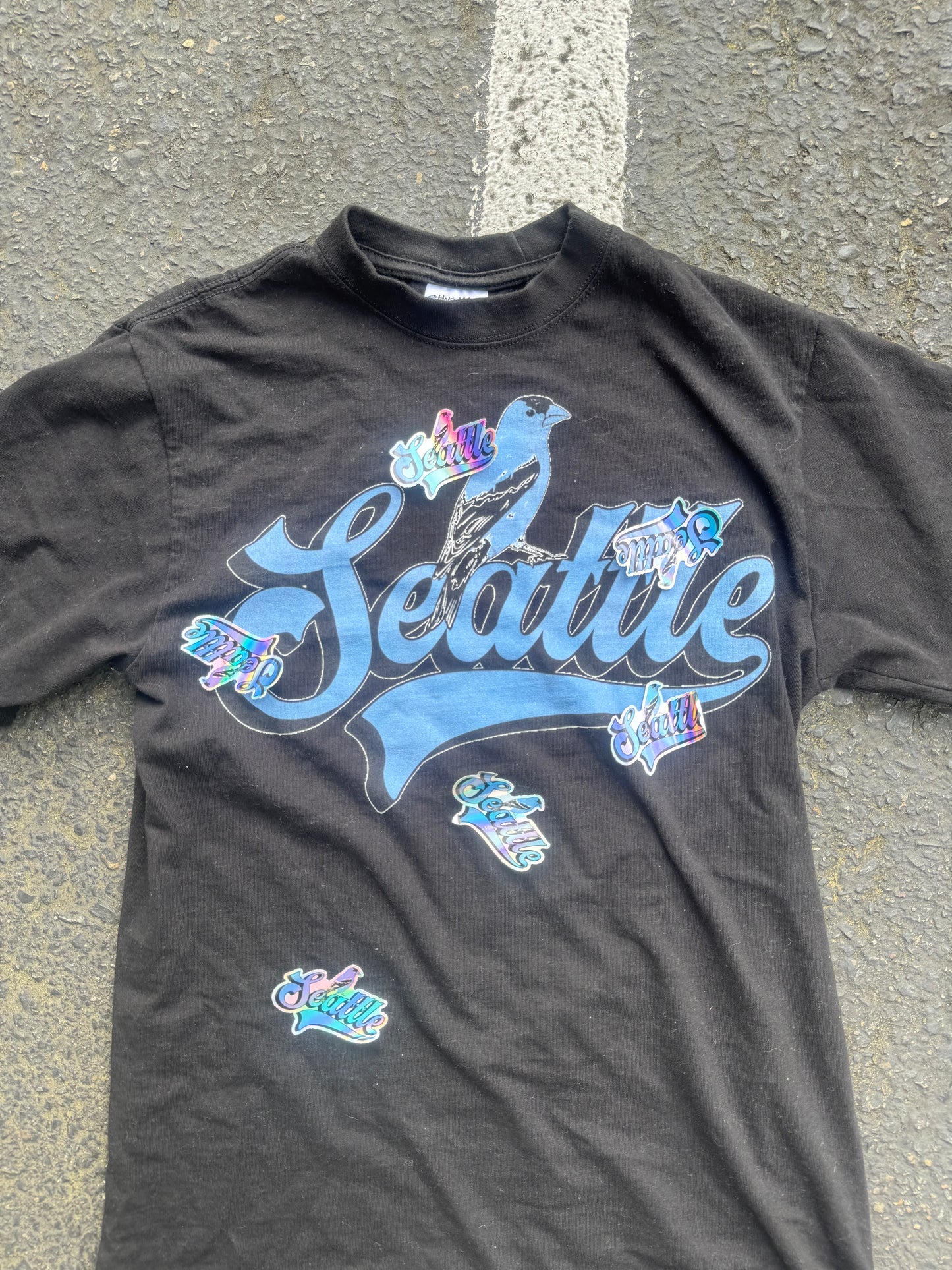 Seattle Blue Bird T Shirt
